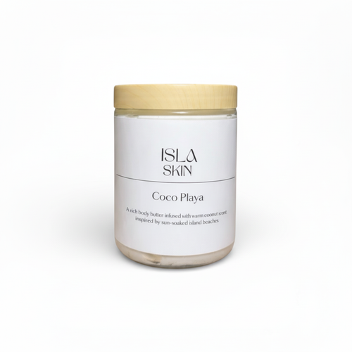 Coco Playa Body Butter on white background