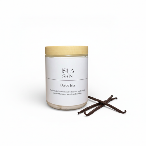 Dulce Isla Body Butter with vanilla beans